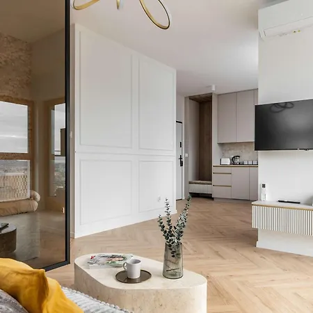 公寓 Przytulne Klimatyzowane Z Balkonem I Parkingiem By Renters 克拉科夫